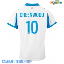 Camisa de time de futebol Olympique de Marseille Mason Greenwood #10 Replicas 1º Equipamento 2025-26 Manga Curta